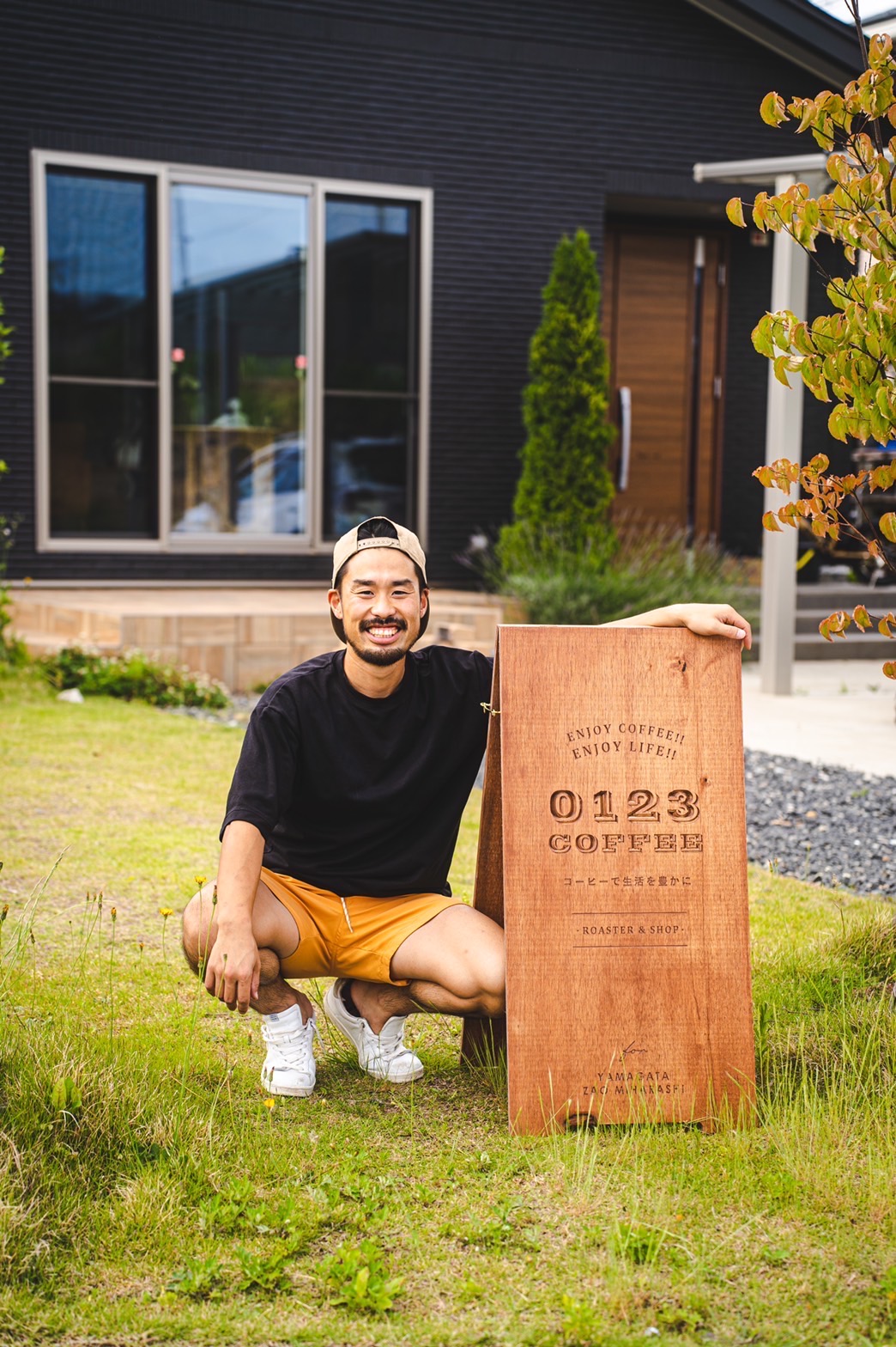 0123コーヒー様　スタンド看板