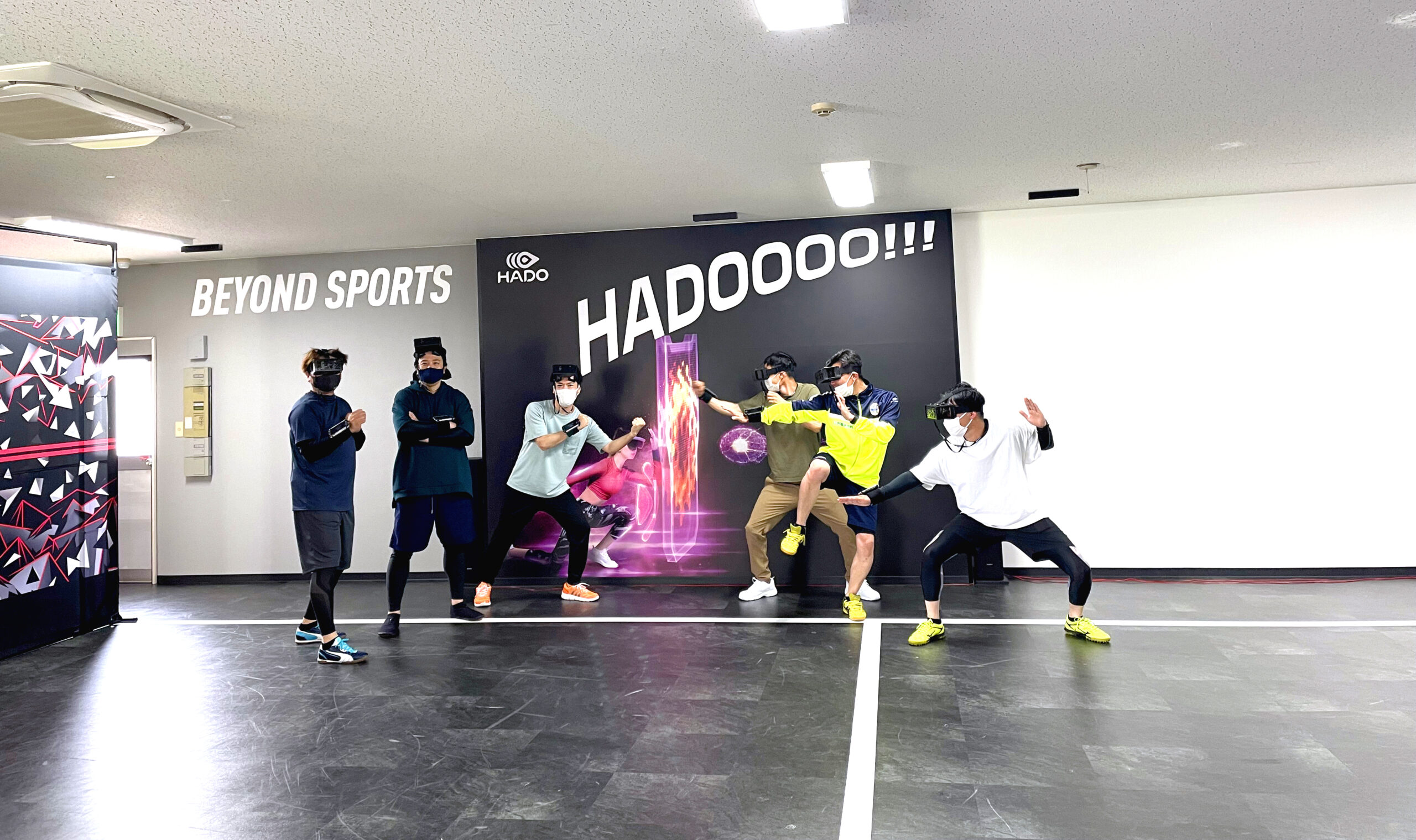 ARスポーツ「HADO」体験