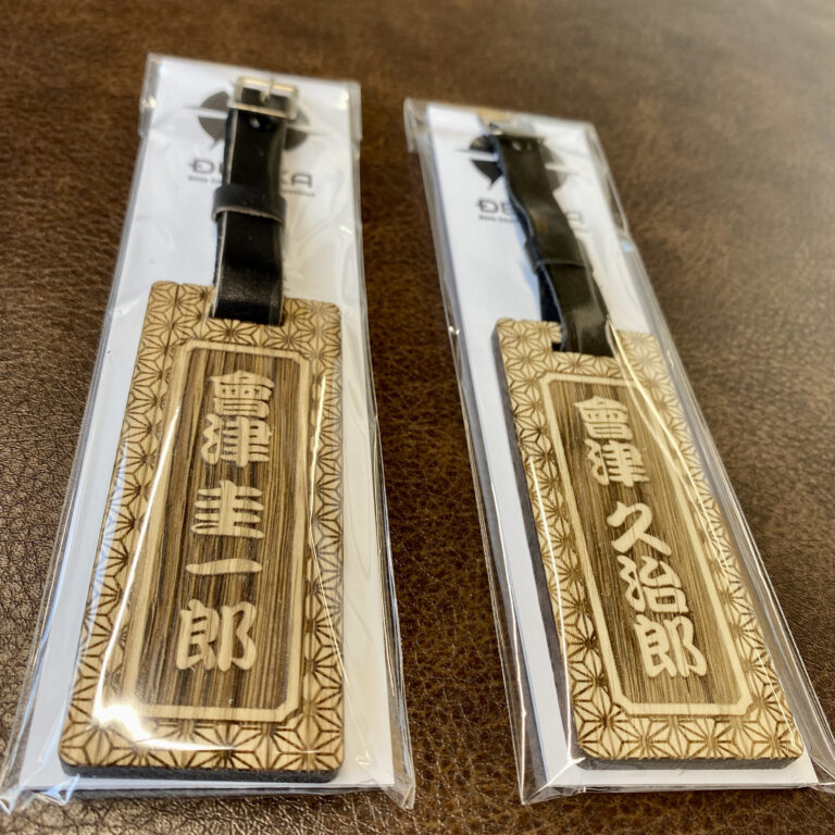 東北電化工業(株)様　木製ゴルフタグ